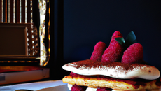 Le tiramisu aux framboises pour un air d'Italie