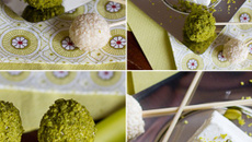 Sucettes de chèvre frais au cœur gourmand