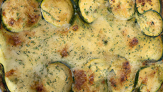 Gratin de boulgour aux courgettes original