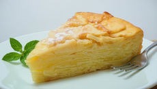 Gâteau fondant aux pommes