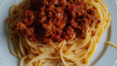 Spaghettis à la bolognaise