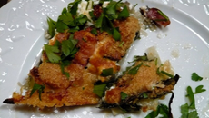 Gratin de blettes aux lardons et à la ricotta