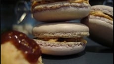 Macarons foie gras et figues
