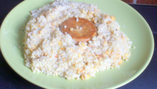 Steak haché de soja et ses cinq céréales