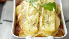 Tartiflette aux deux pommes