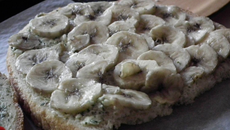 Bruschetta sucrée-salée