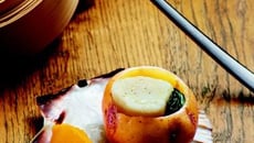 Noix de St Jacques vapeur en coque de Blue Belle