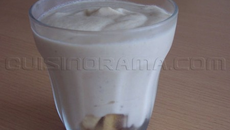 Mousse légère banane-chocolat