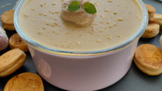 Une crème  foie gras Michel et Augustin