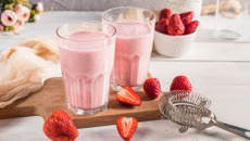 Smoothies à la fraise