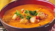 Soupe aux pétoncles