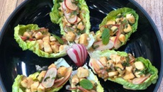 Bouchées craquantes poulet et citronnelle