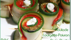 Roulades d'été aux courgettes