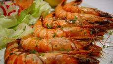 Crevettes au gingembre et au citron vert