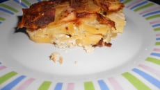 Gratin de pommes de terre au roquefort économique