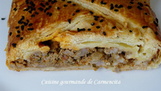 Feuilleté farci terre mer