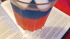 Cocktail bleu blanc rouge "1789"