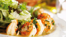 Poêlée de noix de Saint-Jacques à l'estragon