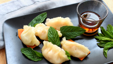 Raviolis chinois aux crevettes