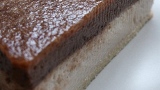 Entremet chocolat & poire