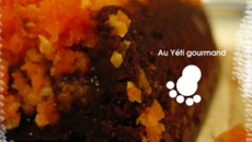 Gâteau moelleux carotte & chocolat