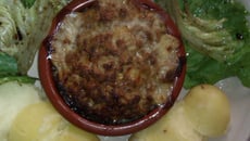 Gratin épicé de viande hâchée au citron vert