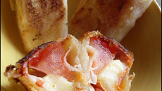 Nems au reblochon et à la tomate