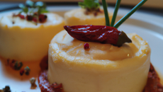 Parmentier à la Brandade de Nimes, sauces Piquillos