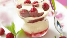 Trifle aux framboises