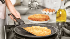 Pâte à crêpes à la farine de froment et huile