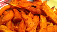 Frites de patate douce sans friture !