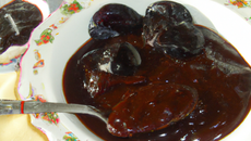 Sauce aigre douce aux prunes