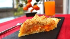 Tarte-crumble aux abricots