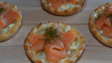 Tartelettes aux deux saumons