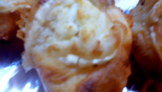 Muffin saumon et chèvre