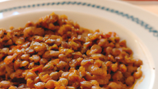 Lentilles aux épices