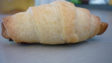 Croissants au saumon