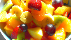 Salade de fruits salée