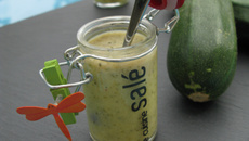 Verrine de courgettes fromagère de lili