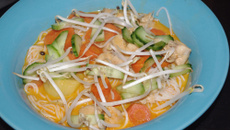 Curry de poulet cambodgien