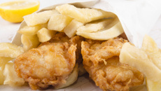 Fish and chips maison