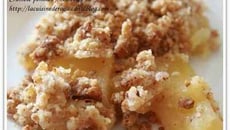 Crumble Pommes / Noisette
