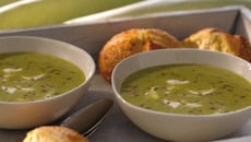 Velouté de courgettes au Philadelphia et au cumin