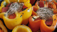 Poivrons façon tian