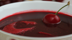 Soupe de cerises