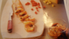 Sablés salés au comté, au chorizo et aux olives