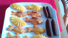 Madeleines et truites de tramesaygues