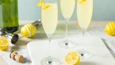 Cocktails au champagne