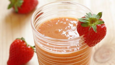 Smoothie fraises et mangue