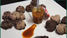 Chocolats au cœur de caramel au beurre salé crémeux sans gluten